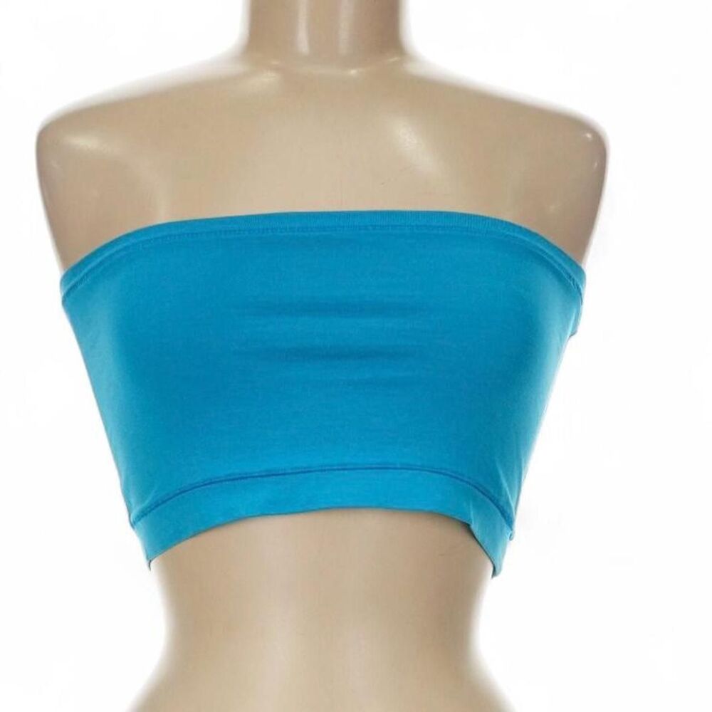NWT Planet Blue Iconic Indie Sleaze Bandeau Top – Festival Staple MEDIUM